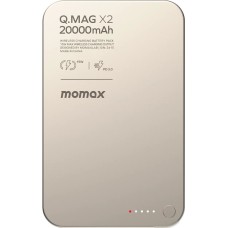 Внешний аккумулятор Momax Q.Mag X2 Magnetic IP133 20000mAh (титановый)
