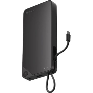Внешний аккумулятор Momax 1-Power X Built-in USB-C IP153 20000mAh (черный)