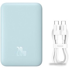 Внешний аккумулятор Baseus Magnetic Mini Wireless Fast Charge Power Bank 10000mAh 20W (голубой)