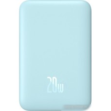 Внешний аккумулятор Baseus Magnetic Mini Air Wireless Fast Charge Power Bank 20W 10000mAh (голубой)