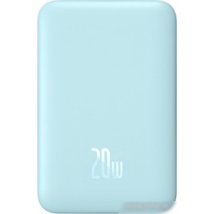 Внешний аккумулятор Baseus Magnetic Mini Air Wireless Fast Charge Power Bank 20W 10000mAh (голубой)