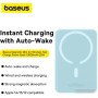 Внешний аккумулятор Baseus Magnetic Mini Air Wireless Fast Charge Power Bank 20W 10000mAh (голубой)