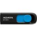 USB Flash A-Data DashDrive UV128 Black/Blue 128GB (AUV128-128G-RBE)