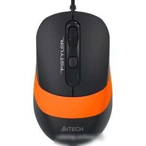 Мышь A4Tech Fstyler FM10 (черный/оранжевый)