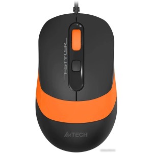 Мышь A4Tech Fstyler FM10S (оранжевый/черный)