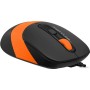 Мышь A4Tech Fstyler FM10S (оранжевый/черный)