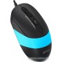 Мышь A4Tech Fstyler FM10 (черный/синий)
