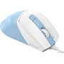 Мышь A4Tech Fstyler FM45S Air (голубой/белый)