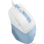 Мышь A4Tech Fstyler FM45S Air (голубой/белый)