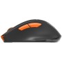 Мышь A4Tech Fstyler FG30S (серый/оранжевый)