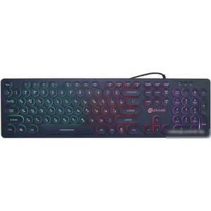 Клавиатура Oklick 420MRL (черный)