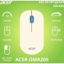 Мышь Acer OMR205 (белый/голубой)