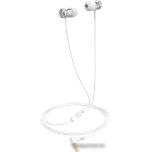 Наушники Havit HV-E303p (серебристый/белый)