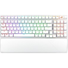 Клавиатура ASUS ROG Strix Scope II 96 Wireless Moonlight White (NX Snow)