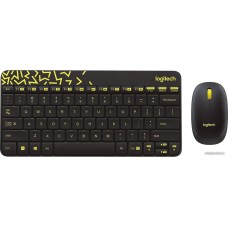Офисный набор Logitech MK240 Nano 920-008198 (черный)