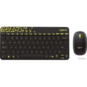 Офисный набор Logitech MK240 Nano 920-008198 (черный)