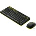 Офисный набор Logitech MK240 Nano 920-008198 (черный)
