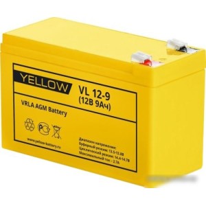 Аккумулятор для ИБП Yellow VL 12-9