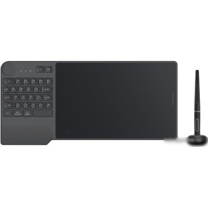 Графический планшет Huion Inspiroy Keydial KD200 (черный)
