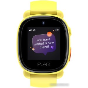 Детские умные часы Elari KidPhone 4G Lite (желтый)