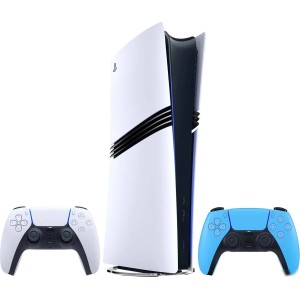 Игровая приставка Sony PlayStation 5 Pro (2 геймпада, белый/звездный синий)