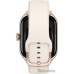 Умные часы Amazfit GTS 4 (золотистый, с белым ремешком из фторэластомера)