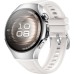Умные часы Huawei Watch 5 42 мм (серебристый, с белым силиконовым ремешком, международная версия) + наушники Huawei FreeBuds 6i по акции