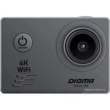 Экшен-камера Digma DiCam 300 (серый)