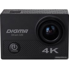 Экшен-камера Digma DiCam 320 DC320 (черный)