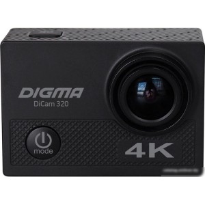 Экшен-камера Digma DiCam 320 DC320 (черный)