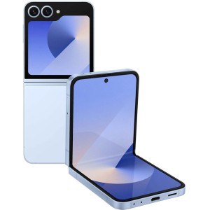 Смартфон Samsung Galaxy Z Flip6 SM-F741B 12GB/512GB (голубой) и наушники Galaxy Buds3 Pro (серебристый) по акции