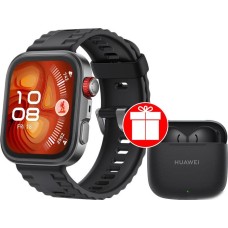Умные часы Huawei Watch FIT 4 Pro (черный, международная версия) + наушники Huawei FreeBuds SE 2 по акции