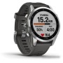 Умные часы Garmin Fenix 7S 42 мм (серебристый/графитовый)