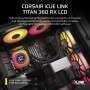 Система жидкостного охлаждения для процессора Corsair iCUE LINK TITAN 360 RX LCD CW-9061023-WW Система жидкостного охлаждения для процессора Corsair iCUE LINK TITAN 360 RX LCD CW-9061023-WW