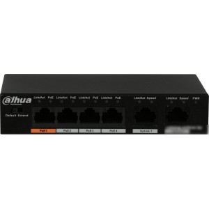 Коммутатор Dahua DH-PFS3006-4ET-60 Коммутатор Dahua DH-PFS3006-4ET-60