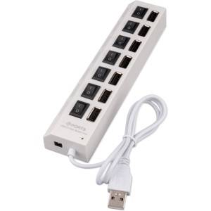 USB-хаб Gembird UHB-U2P7-01W USB-хаб Gembird UHB-U2P7-01W