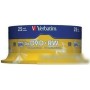 DVD+RW диск Verbatim 4.7Gb 4x Verbatim DLP Silver по 25 шт. CakeBox 043489