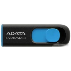 USB Flash ADATA DashDrive UV128 512GB (черный/синий)