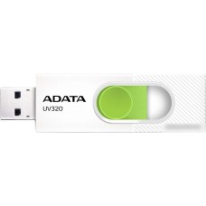 USB Flash ADATA UV320 512GB (белый/зеленый)