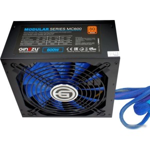 Блок питания Ginzzu MC600