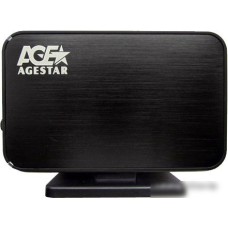 Бокс для жесткого диска AgeStar 3UB3A8-6G Black