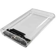 Бокс для накопителей 2.5" AgeStar 3UB2P6C (прозрачный)