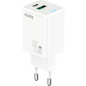 Сетевое зарядное EOFE E406 (белый) Сетевое зарядное EOFE E406 (белый)