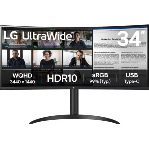 Монитор LG UltraWide 34WR55QK-B Монитор LG UltraWide 34WR55QK-B