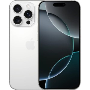 Смартфон Apple iPhone 16 Pro Dual SIM 128GB (белый титан)