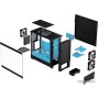 Корпус Fractal Design Pop Air RGB Cyan Core TG Clear Tint FD-C-POR1A-02