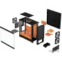 Корпус Fractal Design Pop Air RGB Orange Core TG Clear Tint FD-C-POR1A-05