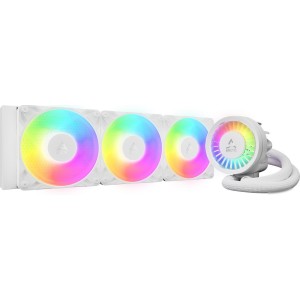 Система жидкостного охлаждения для процессора Arctic Liquid Freezer III Pro 360 A-RGB White ACFRE00188A Система жидкостного охлаждения для процессора Arctic Liquid Freezer III Pro 360 A-RGB White ACFRE00188A