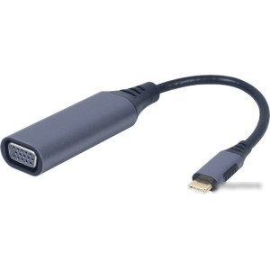 Кабель Cablexpert A-USB3C-VGA-01 USB Type-C - VGA (0.15 м, фиолетовый) Кабель Cablexpert A-USB3C-VGA-01 USB Type-C - VGA (0.15 м, фиолетовый)