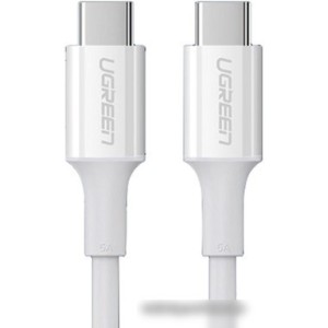 Кабель Ugreen US300 60552 USB Type-C - USB Type-C (2 м, белый) Кабель Ugreen US300 60552 USB Type-C - USB Type-C (2 м, белый)